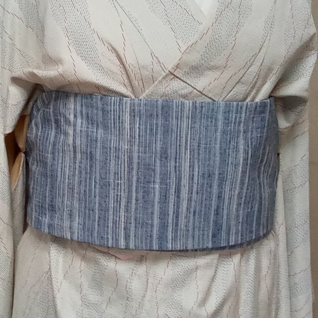 hazuki様専用です No.1256パッチワーク 正絹紬 半幅帯兵児帯☆