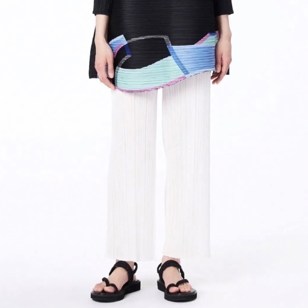 PLEATS PLEASE ISSEY MIYAKE COASTパンツ白 | www.innoveering.net