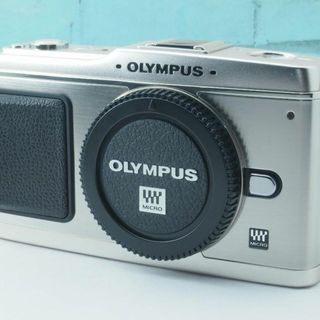 オリンパス(OLYMPUS)の❤️オリンパス ペン E-P1 ❤️シルバー ボディ(ミラーレス一眼)