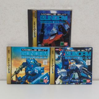 セガ(SEGA)のセガサターンソフト　ガンダム外伝1.2.3セット(家庭用ゲームソフト)