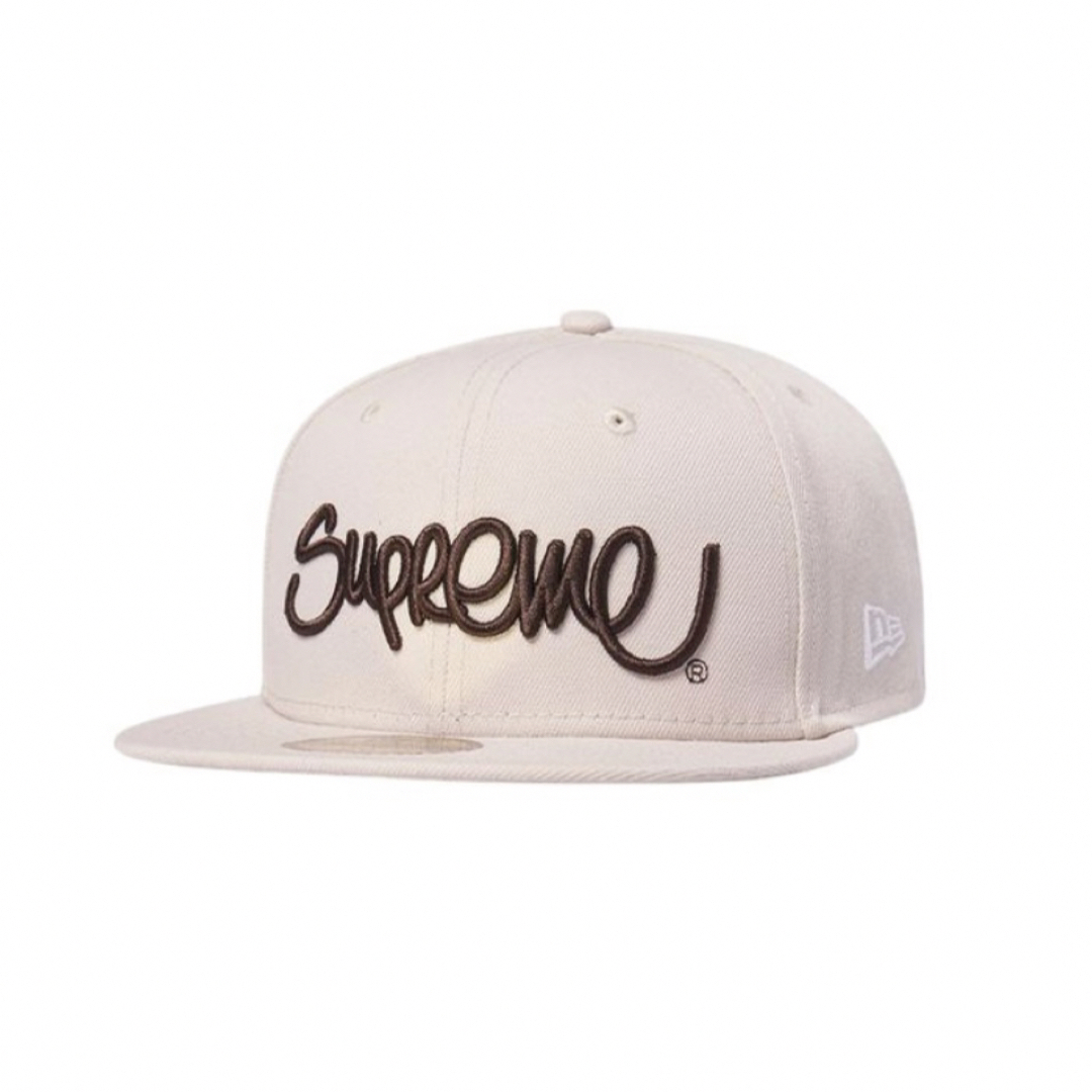 新品未使用 Supreme Handstyle New Era "Stone"