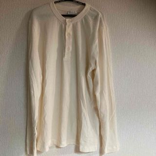 サンスペル(SUNSPEL)のSUNSPEL  長袖ヘンリーネック　カットソー　m(Tシャツ/カットソー(七分/長袖))