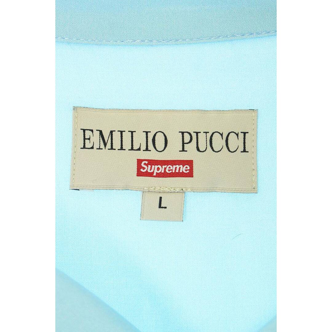 シュプリーム ×エミリオプッチ EMILIO PUCCI 21SS S/S Shirt オープン