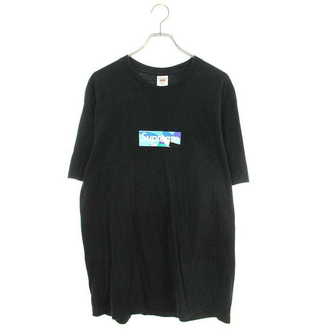 シュプリーム ×エミリオプッチ EMILIO PUCCI  21SS  Pucci Box Logo Tee プッチボックスロゴTシャツ  メンズ L