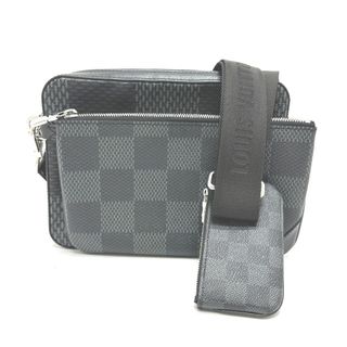 N80401 Louis Vuitton Damier Checkerboard Trio Messenger Bag