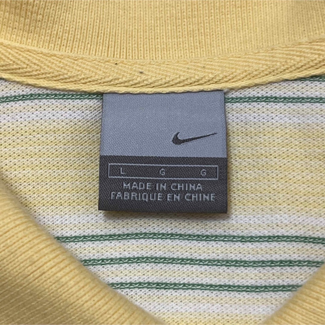 NIKE - 【NIKE】ナイキ 00s ポロシャツ ボーダー柄 スモールロゴ ...