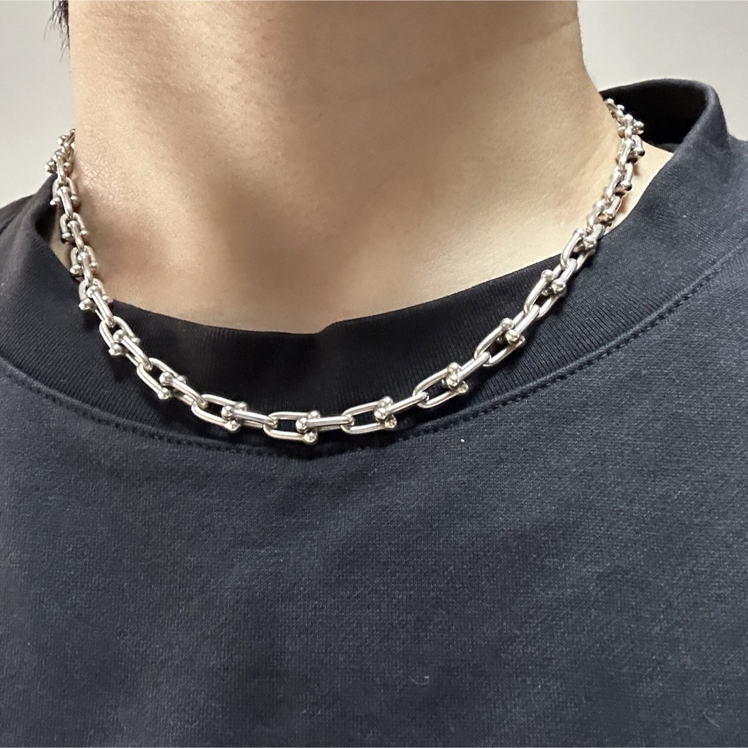 Tiffany & Co.(ティファニー)のティファニー　ハードウェア　スモールリンクネックレス　 レディースのアクセサリー(ネックレス)の商品写真