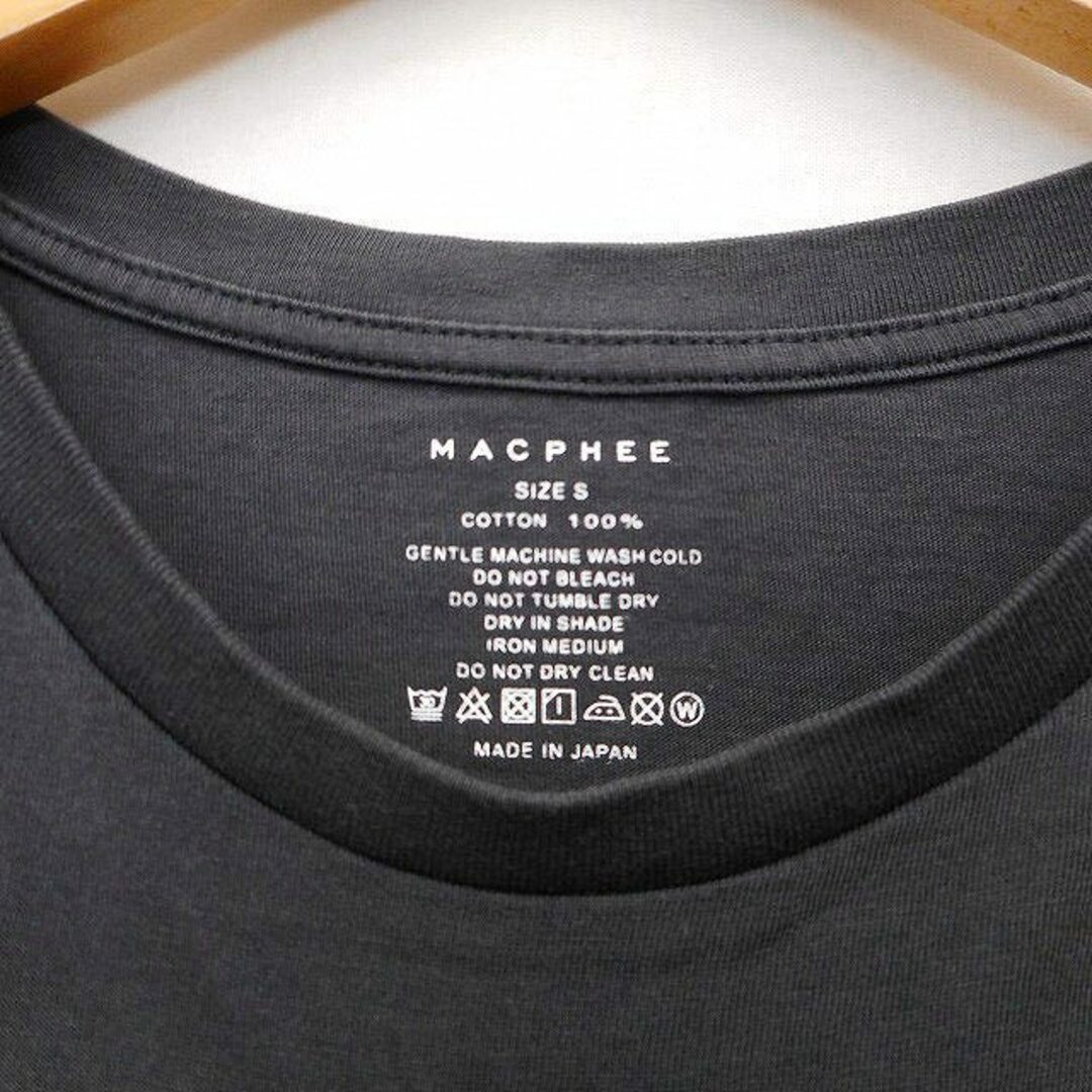 MACPHEE(マカフィー)のマカフィー MACPHEE トゥモローランド Tシャツ カットソー 無地 レディースのトップス(Tシャツ(半袖/袖なし))の商品写真