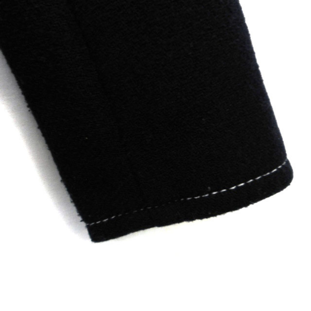 moussy(マウジー)のマウジー Pコート ピーコート アウター ショート ウール混 ダブル 1 紺  レディースのジャケット/アウター(ピーコート)の商品写真