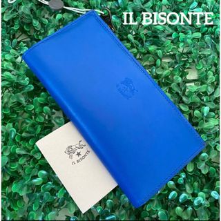 イルビゾンテ(IL BISONTE) 財布(レディース)(ブルー・ネイビー/青色系