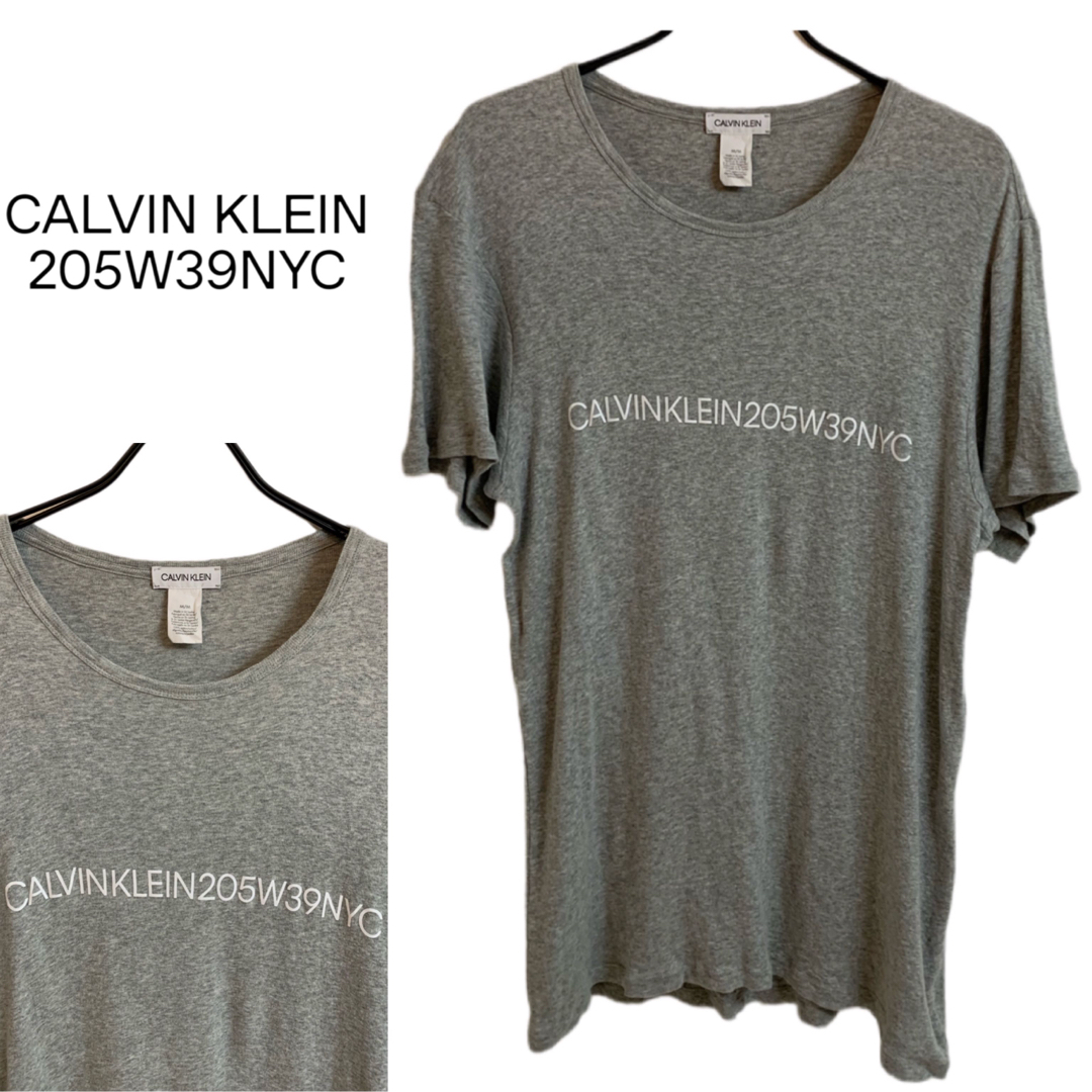 Calvin Klein - Calvin Klein 205W39NYC ラブシモンズ期 ロゴTシャツ M