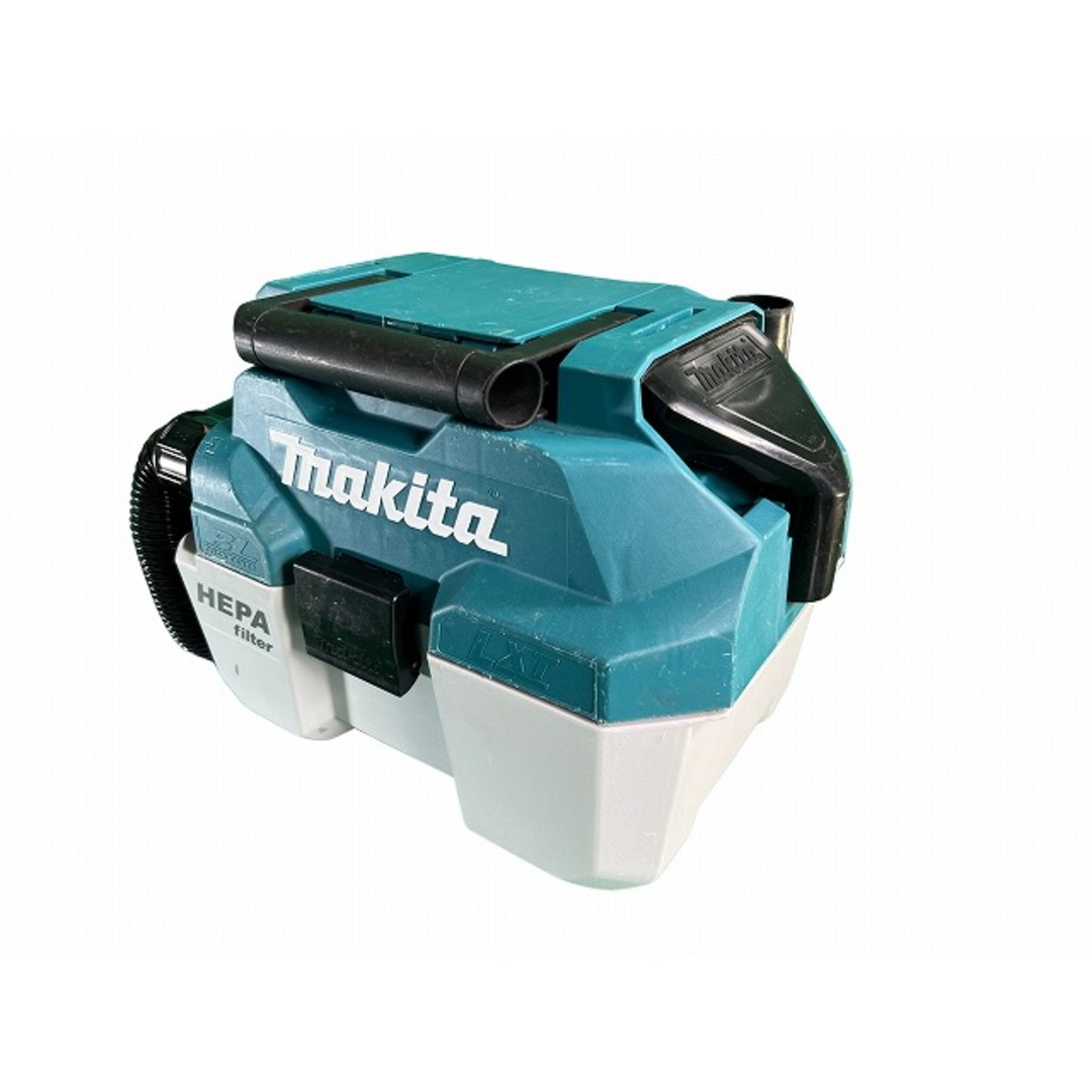 ☆比較的綺麗です☆makita マキタ 18V 乾湿両用 業務用 充電式集じん機 VC750D 本体のみ 掃除機/クリーナー 73388