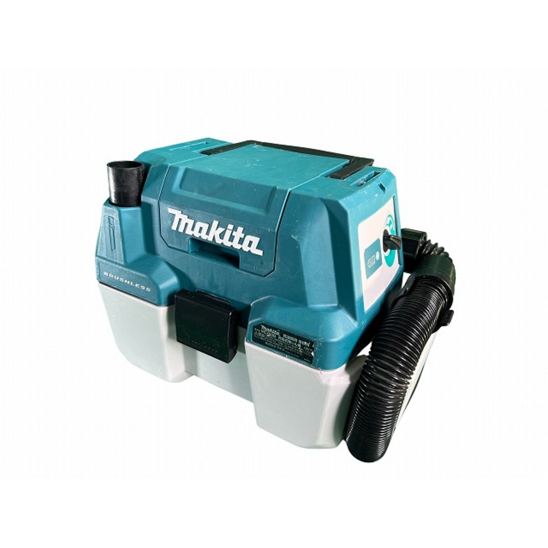 ☆比較的綺麗です☆makita マキタ 18V 乾湿両用 業務用 充電式集じん機 VC750D 本体のみ 掃除機/クリーナー 73388