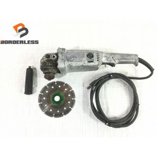 ヒタチ(日立)の☆中古品☆HITACHI 日立工機 150mm 電気ディスクグラインダ PD-150A 研磨 切削 大工道具 電動工具 75866(工具)