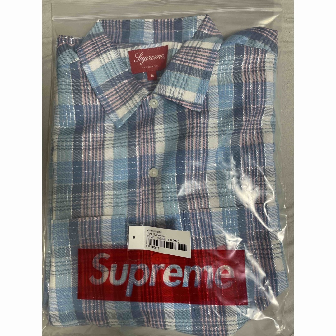 Supreme(シュプリーム)のSupreme Metallic Plaid S/S Shirt メンズのトップス(シャツ)の商品写真