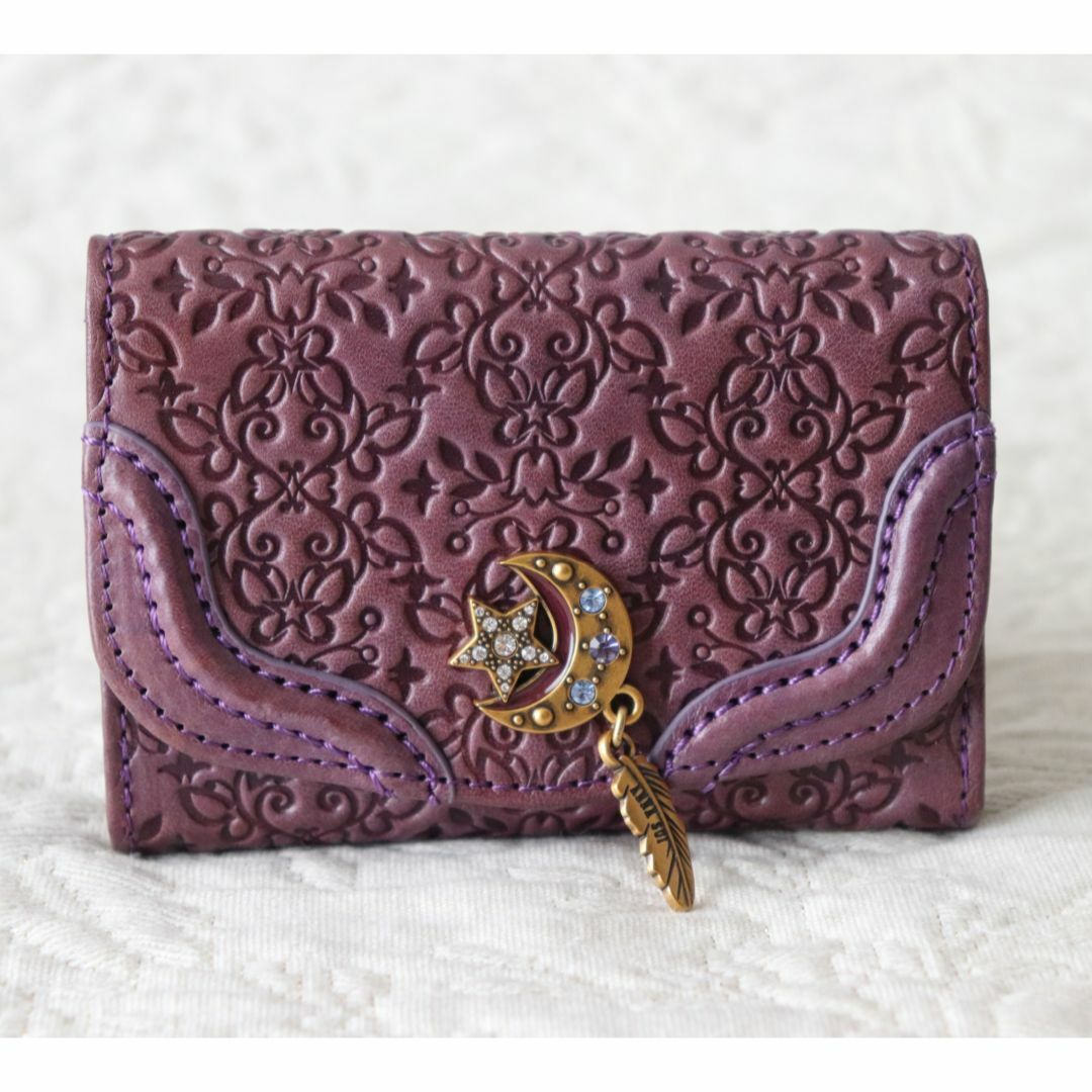 ANNA SUI(アナスイ)の新品訳【アナスイ】チェーン付きマルチケース(カード・定期・小銭入れ・名刺等) レディースのファッション小物(名刺入れ/定期入れ)の商品写真