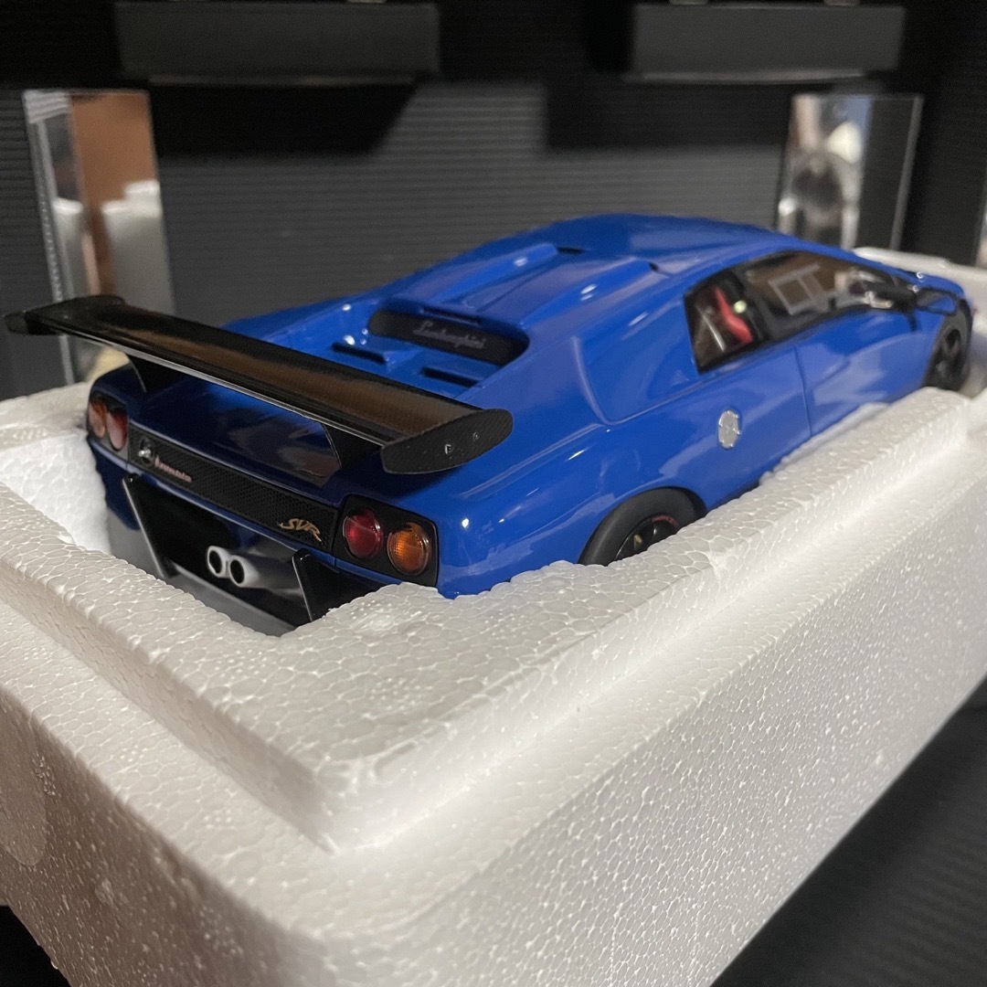 激レア!未展示品 京商 1/18 ランボルギーニ ディアブロ SVR ブルー