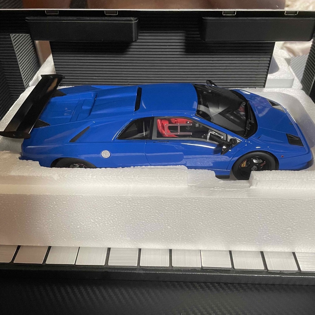 激レア!未展示品 京商 1/18 ランボルギーニ ディアブロ SVR ブルー