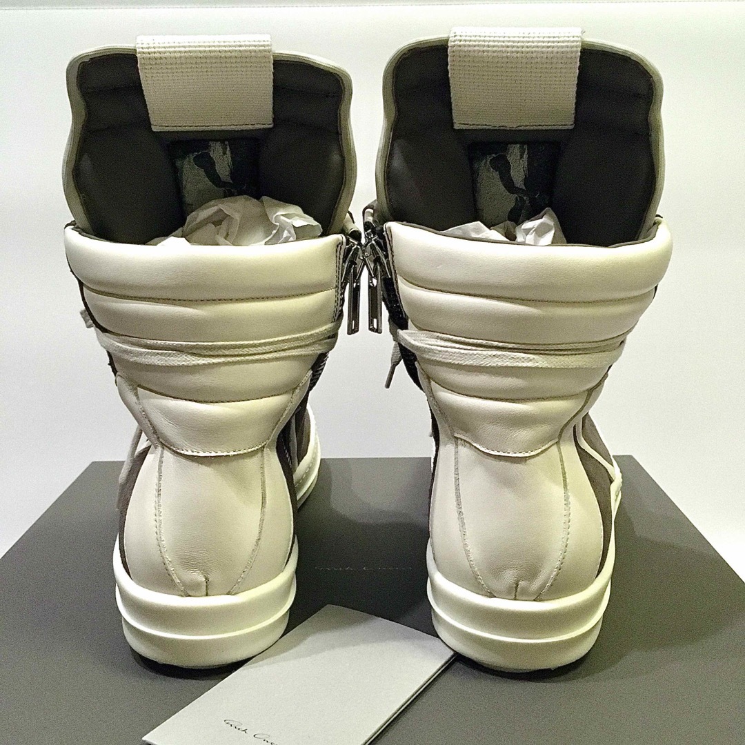 41 新品正規品 Rick Owens GEOBASKET レザー スニーカー