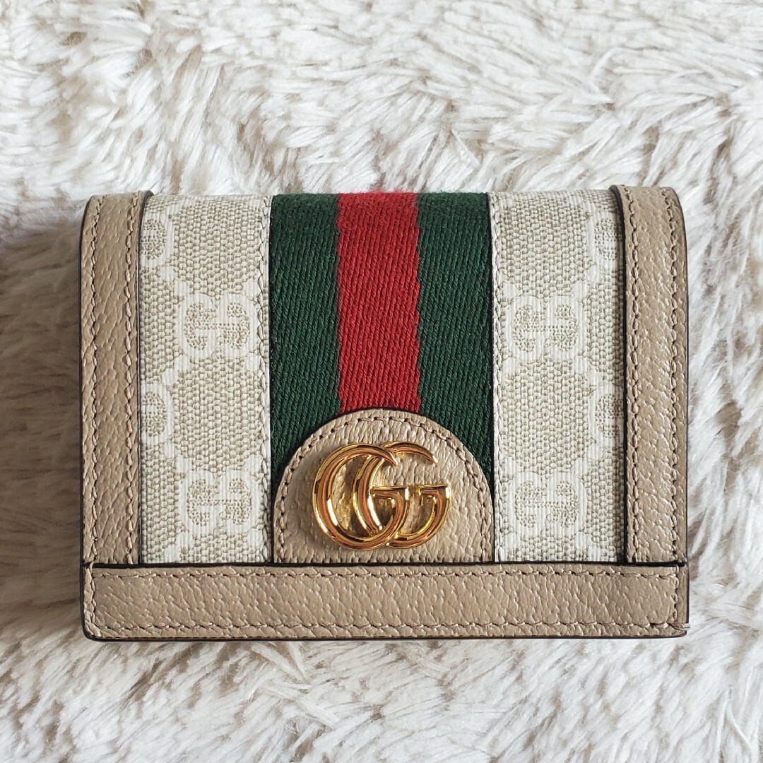 GUCCI グッチ オフィディア GGカードケースウォレット 2つ折り財布