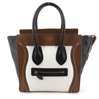 セリーヌ CELINE ラゲージ マイクロショッパー ハンドバッグ レザー スリ  新入荷 OB1625