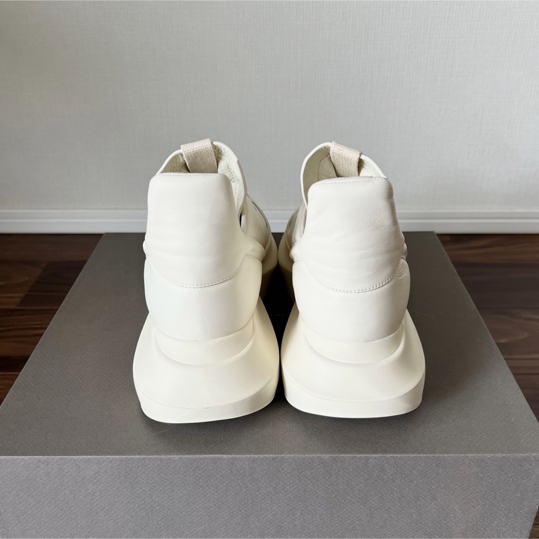 Rick Owens - 新品 RICK OWENS GETH RUNNER ミルク スニーカー 42の