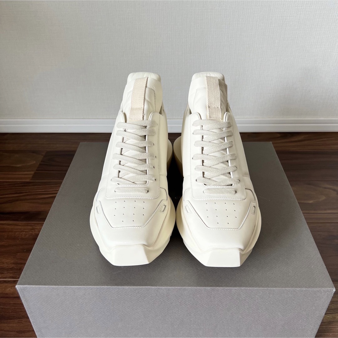 新品　RICK OWENS GETH RUNNER ミルク　スニーカー　42韓国ファッション