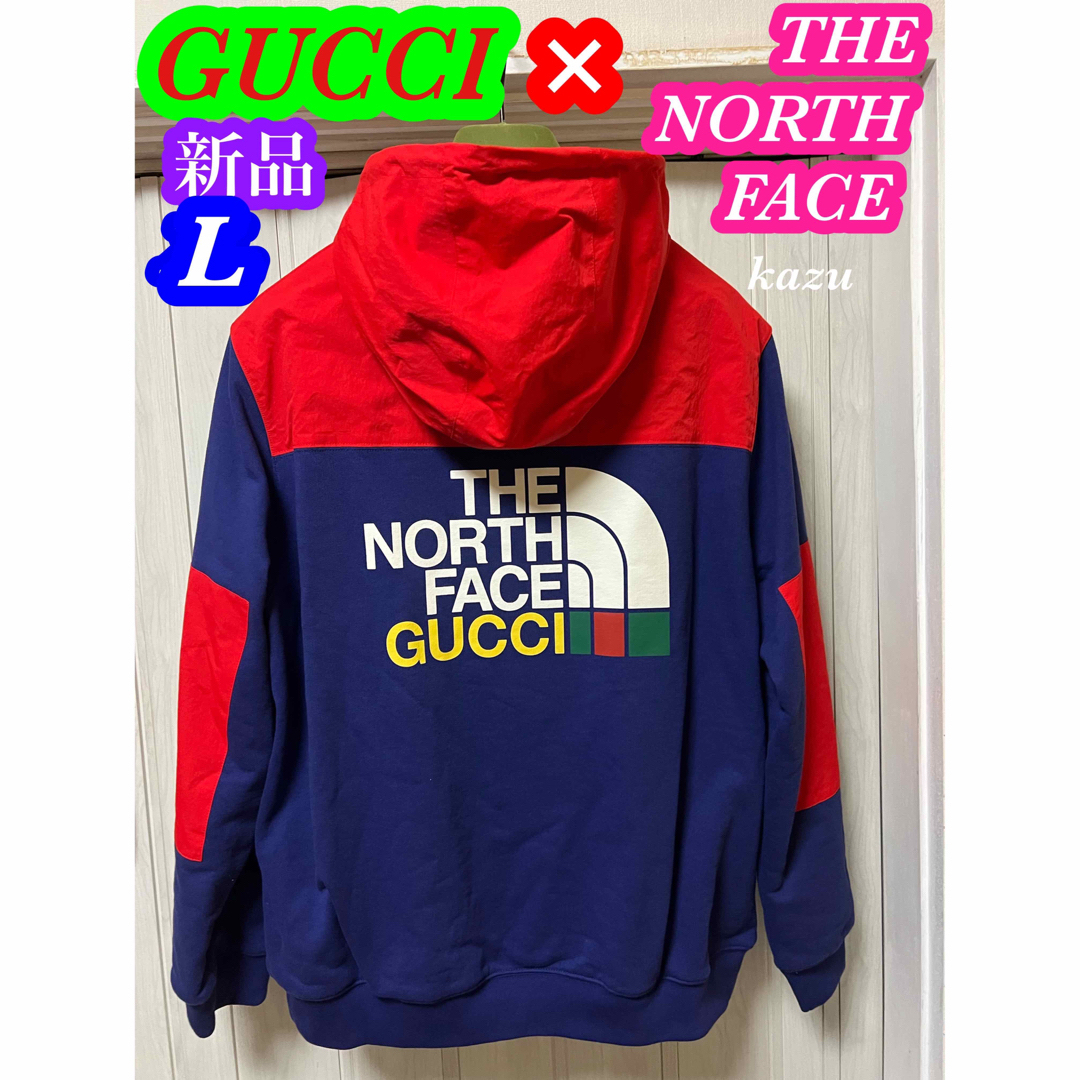 Gucci - 新品 GUCCI グッチ ブルゾン パーカー ノースフェイス コラボ