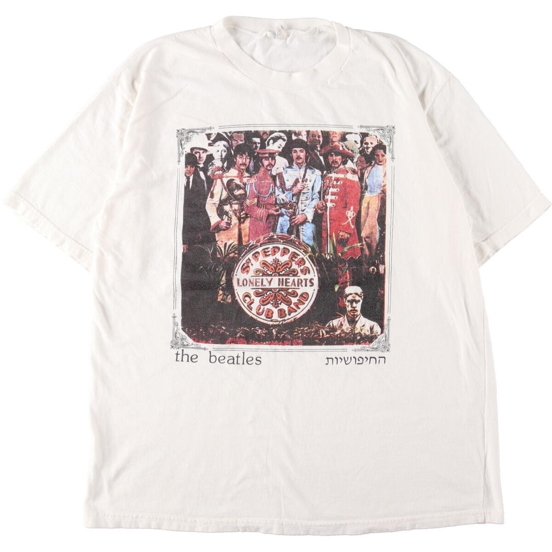 90年代 THE BEATLES ビートルズ Pepper's Lonely Hearts Club Band バンドTシャツ バンT メンズXL ヴィンテージ /eaa360506