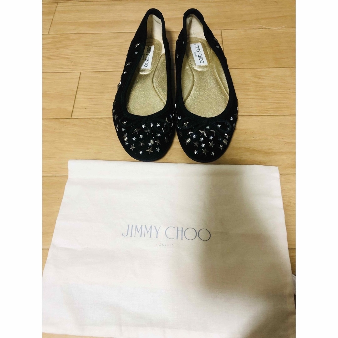 Jimmy Choo ジミーチュウ　オペラ　バレエ　フラット35ハーフ　美品