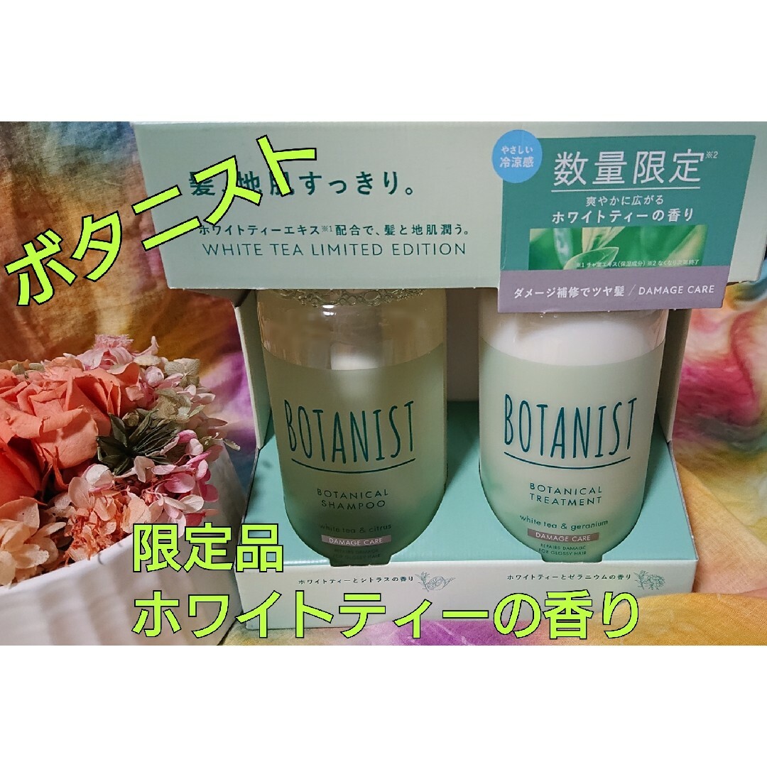 BOTANIST(ボタニスト)のボタニスト ボタニカルフレッシュヘアケアセット 数量限定品 ホワイトティーの香り コスメ/美容のヘアケア/スタイリング(シャンプー/コンディショナーセット)の商品写真