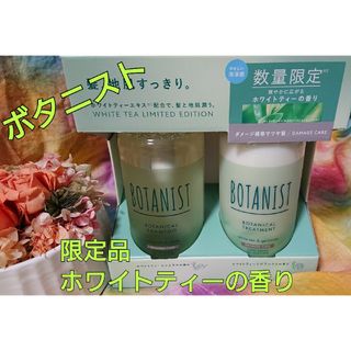 ボタニスト(BOTANIST)のボタニスト ボタニカルフレッシュヘアケアセット 数量限定品 ホワイトティーの香り(シャンプー/コンディショナーセット)