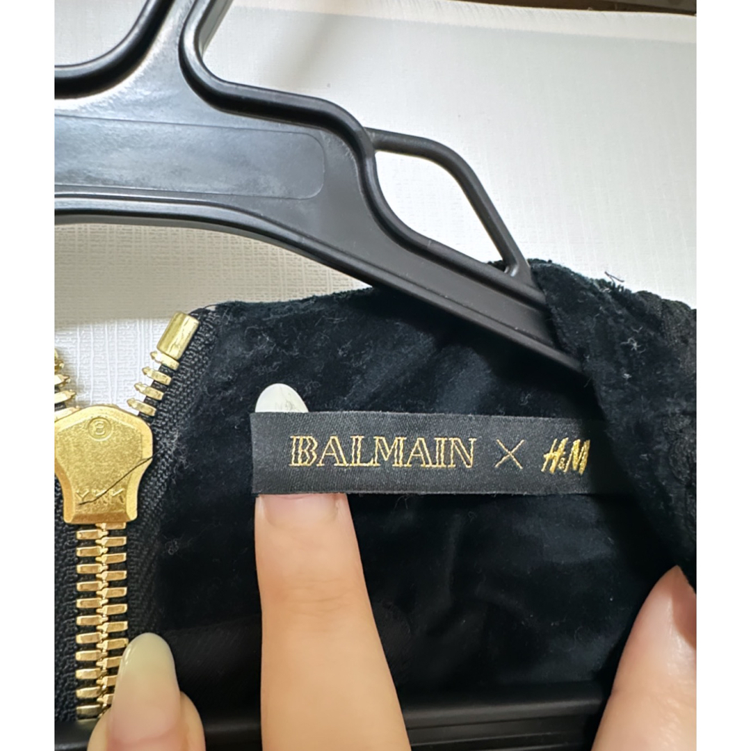 BALMAIN(バルマン)のSALE → バルマンH&Mコラボ　ドレス レディースのワンピース(ミニワンピース)の商品写真