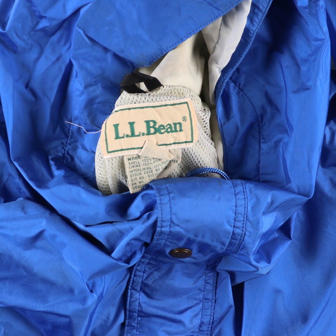 L.L.Bean(エルエルビーン)の古着 90年代 エルエルビーン L.L.Bean ハーフボタン マウンテンパーカー シェルジャケット メンズL ヴィンテージ /eaa359944 メンズのジャケット/アウター(マウンテンパーカー)の商品写真