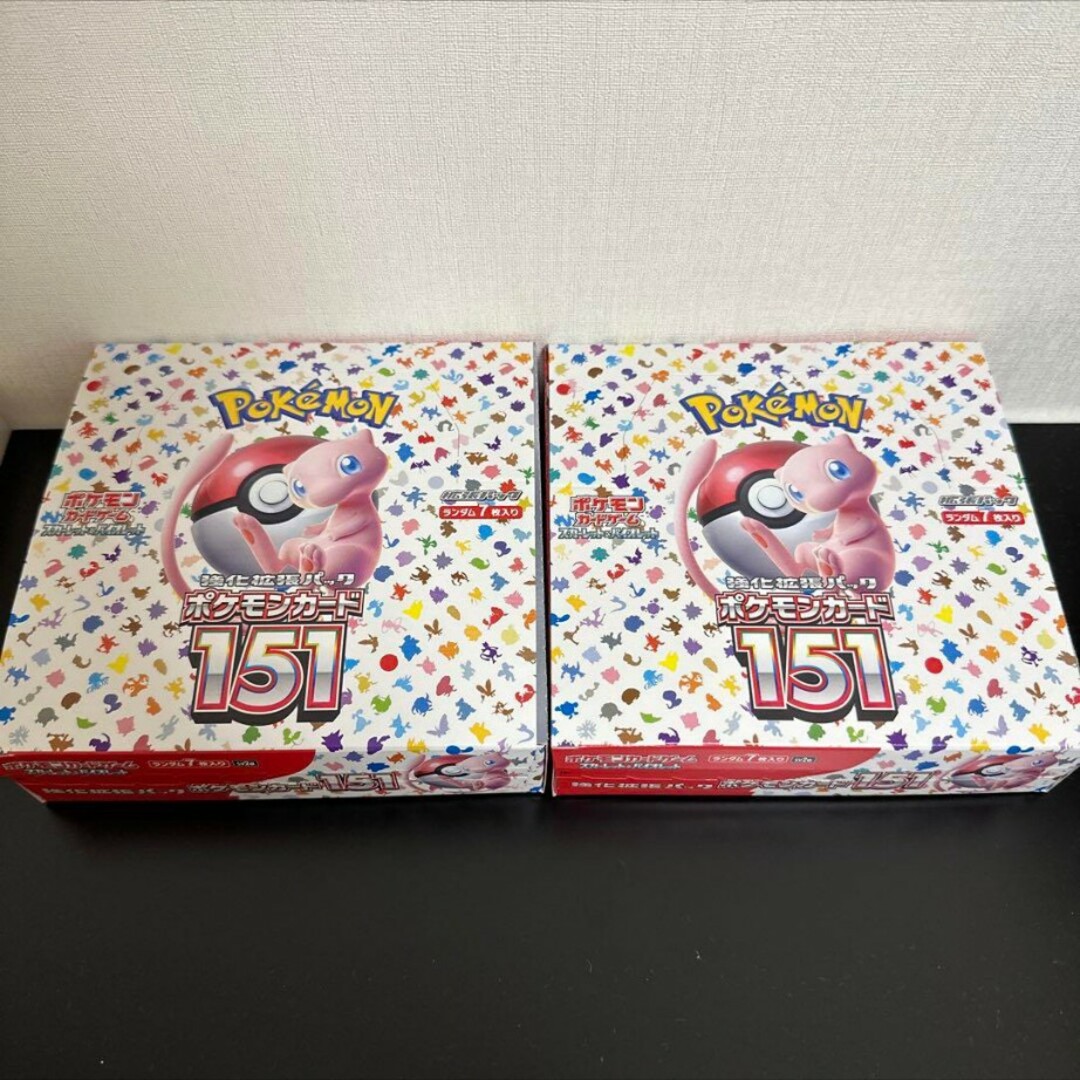 ポケモンカード　151　2BOXシュリンクなし