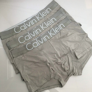 カルバンクライン(Calvin Klein)のカルバンクライン メンズ　ボクサーパンツ　ライトグレー　M(ボクサーパンツ)