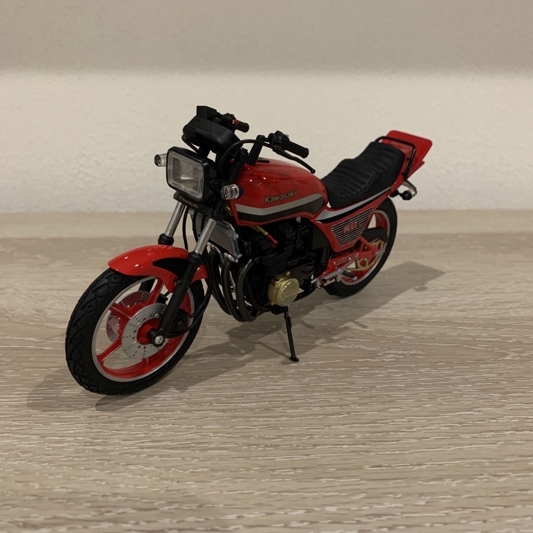 カワサキZ400GP 完成品アオシマプラモデル　バイク | フリマアプリ ラクマ