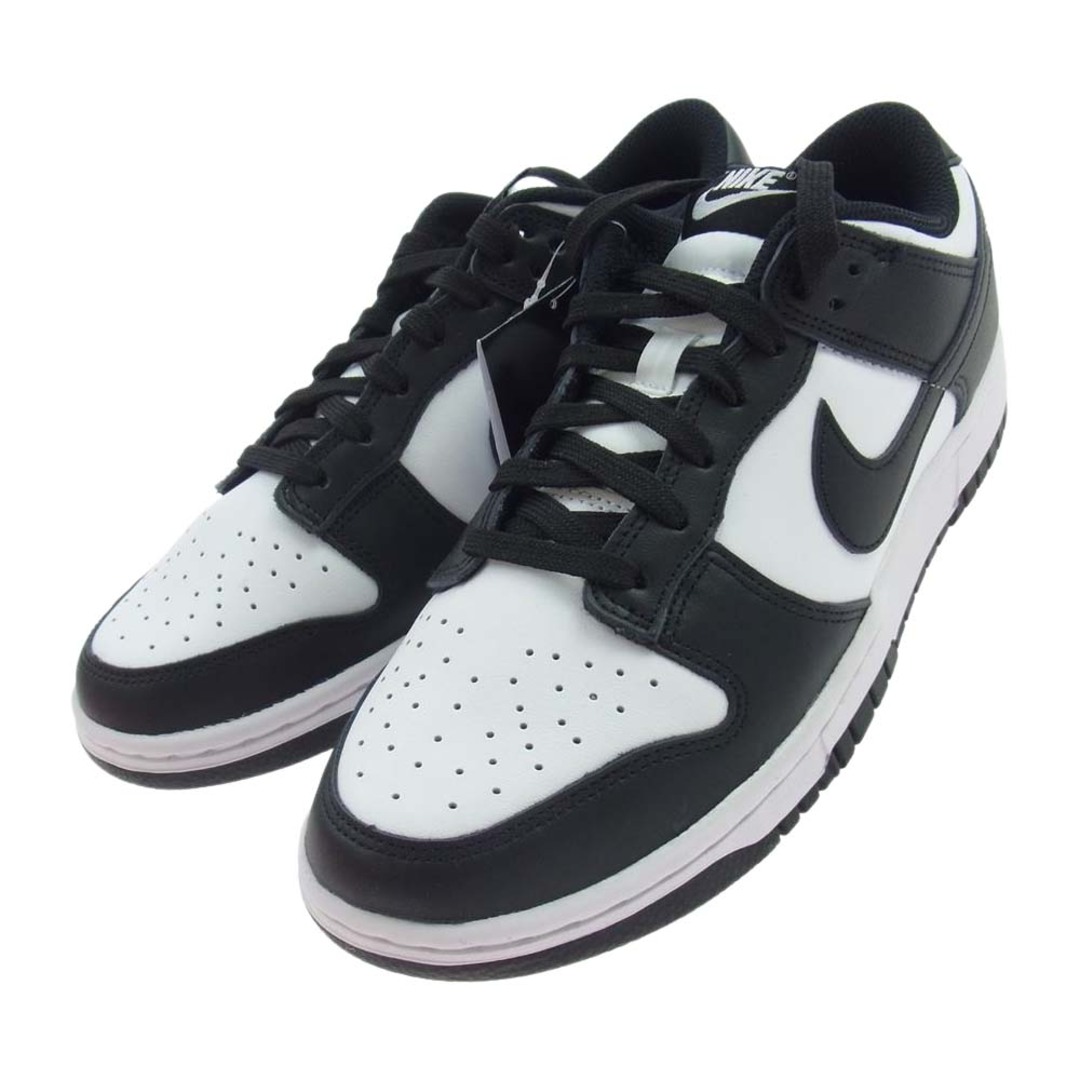 NIKE ナイキ スニーカー DD1503-101 WMNS Dunk Low White Black ウィメンズ ダンク ロー ホワイト ブラック パンダ スニーカー ブラック系 ホワイト系 25.5cm【新古品】【未使用】