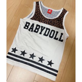 ベビードール(BABYDOLL)のBABYDOLL ベビードール タンクトップ ヒョウ柄 140cm(Tシャツ/カットソー)