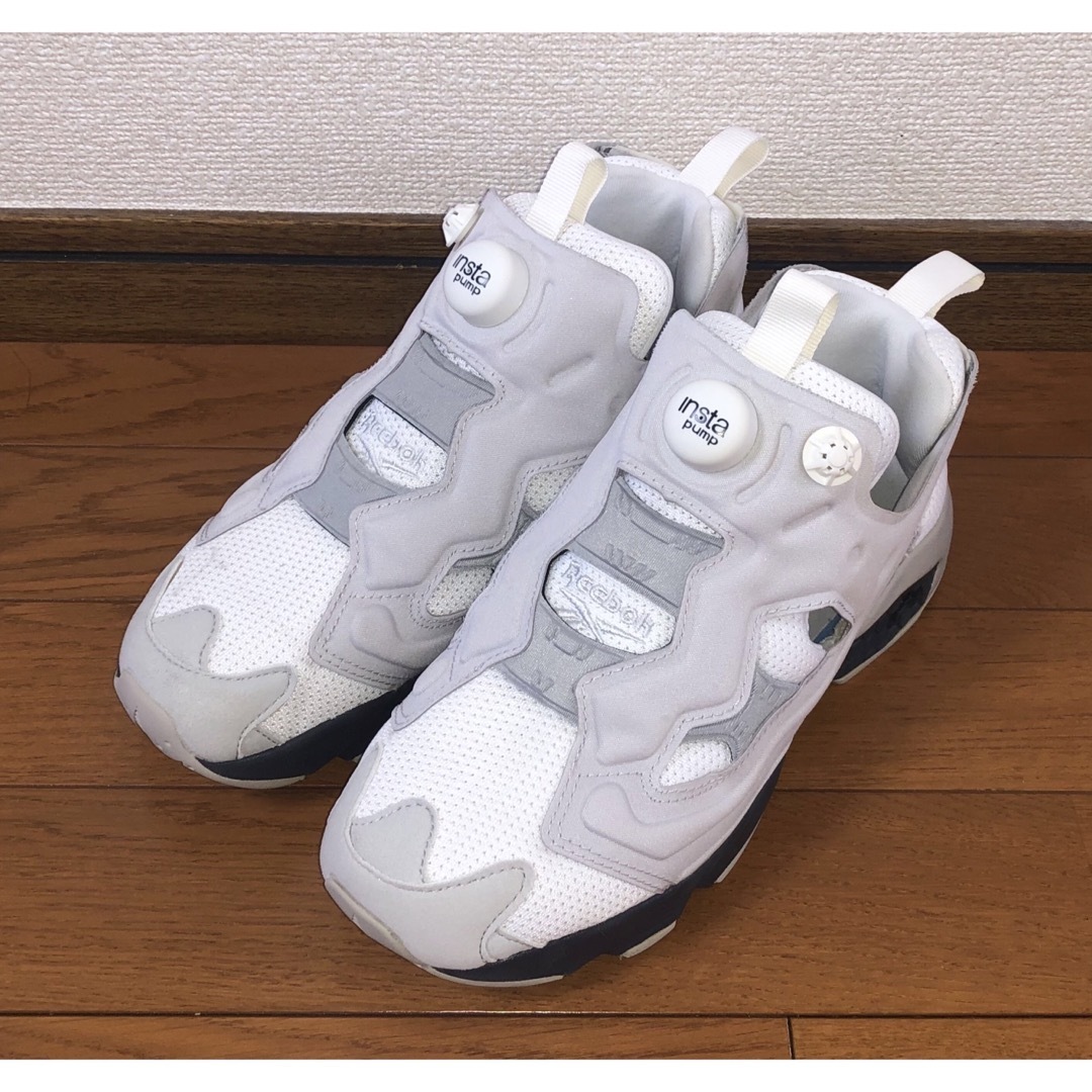 レディース24.5cm 良品 REEBOK PUMP FURY OG CHANEL グレー