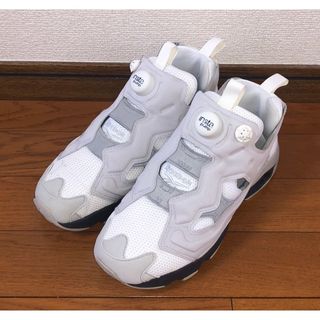 リーボック(Reebok)の24.5cm 良品 REEBOK PUMP FURY OG CHANEL グレー(スニーカー)