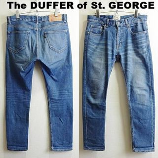 ザダファーオブセントジョージ(The DUFFER of ST.GEORGE)のザ・ダファー・オブ・セントジョージ　スキニーデニム　W82cm　ストレッチ　明藍(デニム/ジーンズ)