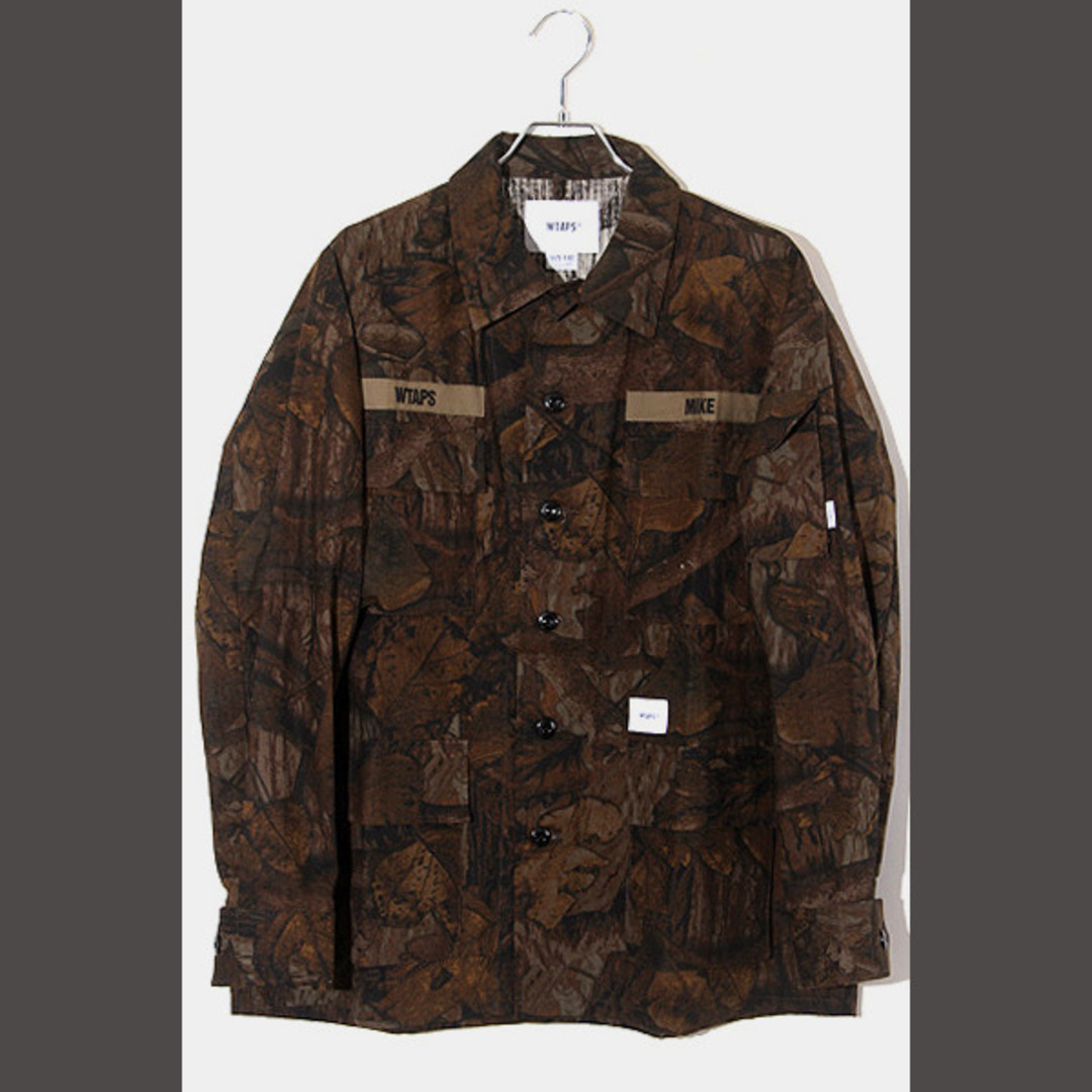 コール WTAPS JUNGLE LS SHIRT カモ ジャングルシャツ M オリーブ