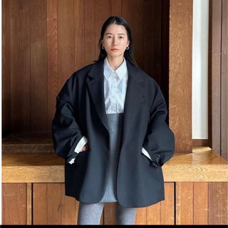 CLANE - 新品タグ付き 2WAY ARRANGE TAILORED OVER JACKETの通販 by み ...