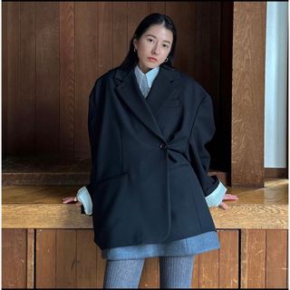 CLANE - 新品タグ付き 2WAY ARRANGE TAILORED OVER JACKETの通販 by み ...