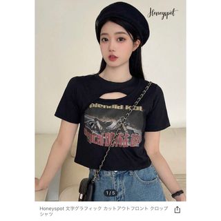 shein ミニTシャツ(Tシャツ(半袖/袖なし))