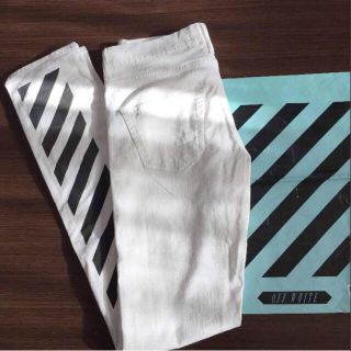 オフホワイト(OFF-WHITE)の梅宮英雄様 専用 オフホワイト off-white ＊ 2点(デニム/ジーンズ)