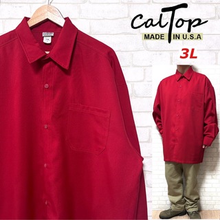 カルトップ(CALTOP)のCALTOP キャルトップ ビッグサイズ 3XL USA製 ワークシャツ(シャツ)
