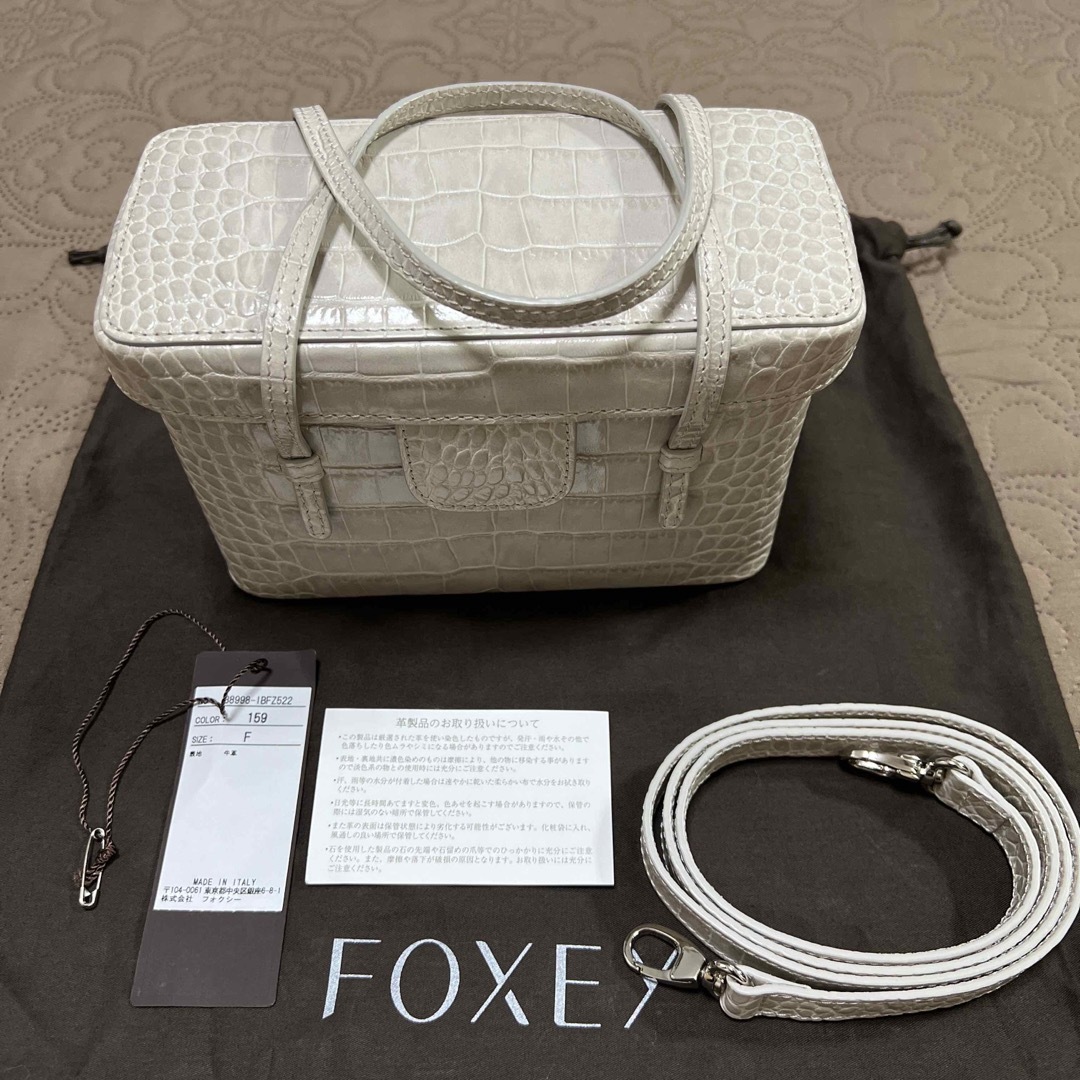 美品です　FOXEY フォクシー　バッグ　ガトーショコラ