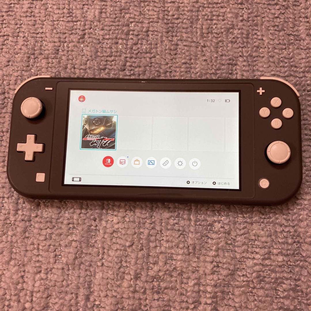 Nintendo Switch Lite グレー本体のみ　動作品任天堂